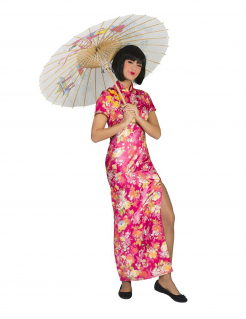 Japanerin-Damenkostüm rosa