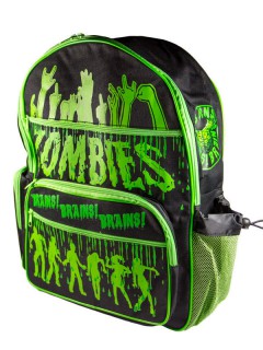Kreepsville Gothic Rucksack Zombies schwarz-grün
