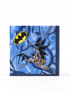 20 Papierservietten im Batman™-Design, 33 x 33 cm