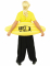 Brice de Nice™ aufblasbares Surfbrett Surfer-Zubehör gelb-schwarz