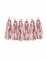 Tassel-Girlande Partydeko roségold 2,5m
