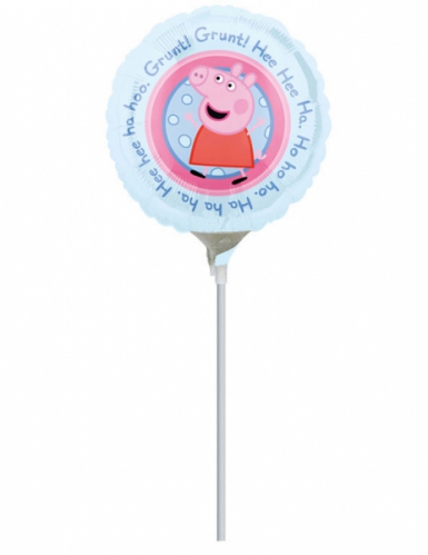 Peppa Wutz™ Ballon hellblau bunt 23cm