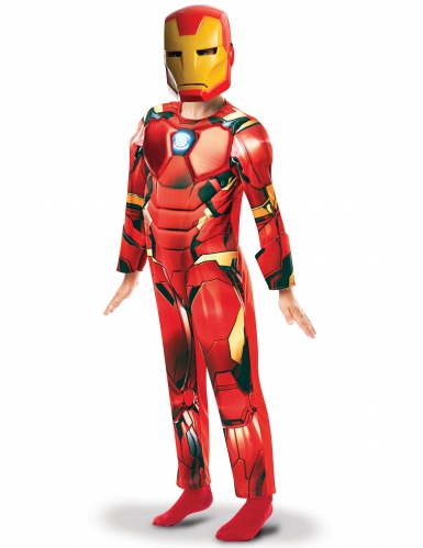 Iron Man™-Kostüm für Kinder Avengers™ rot-gelb