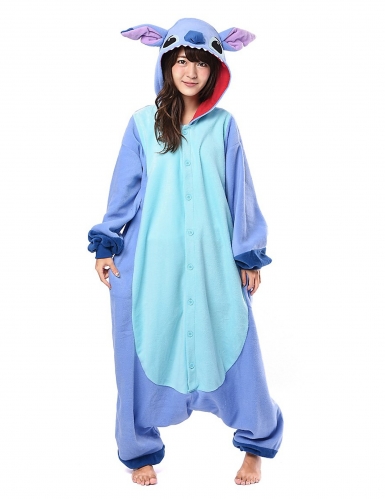 Stitch™-Kostüm Kigurumi™ Lilo und Stitch™ blau 