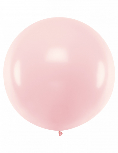 Riesiger Latexballon rosafarben 60 cm