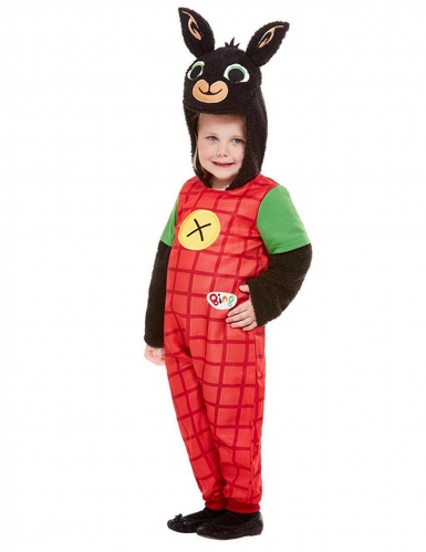 Bing™-Kostüm für Kinder schwarz-rot