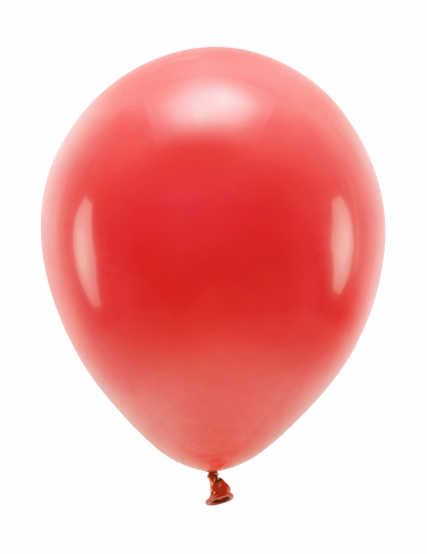 100 rote Luftballons aus Latex 26 cm