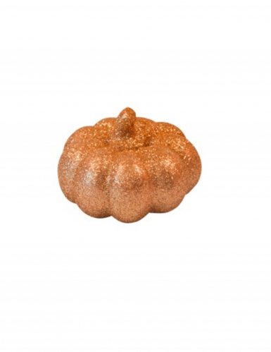 Glitzerkürbis Partydeko Halloween 6,5 cm 