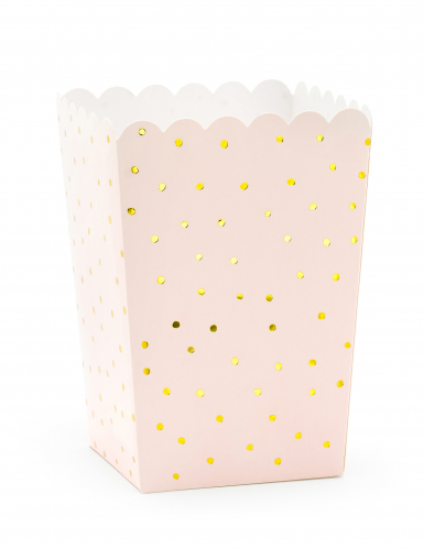 6 Popcornboxen hellrosa