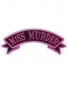 Kreepsville Gothic Aufnäher Patch Miss Murder schwarz-pink