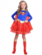 Offizielles Supergirl™ Kostüm für Mädchen blau-rot