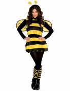 Bienenkostüm für Damen gelb-schwarz